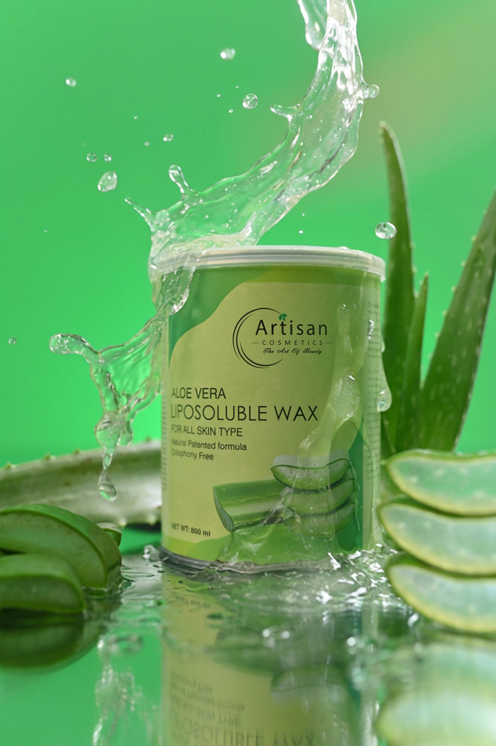 Artisan Aloe Vera Hard Wax – 800 ml