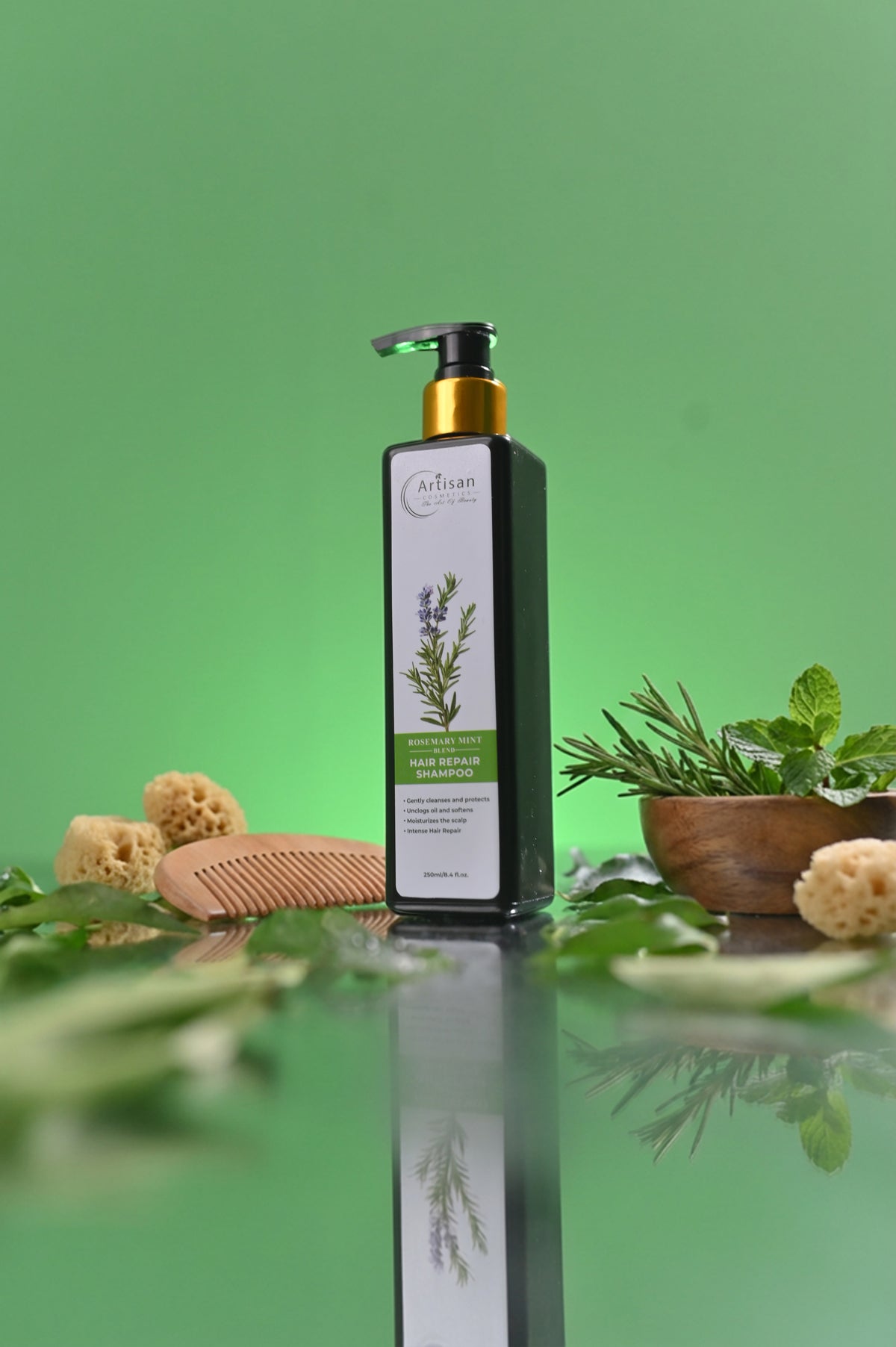 Artisan Rosemary Mint Hair Repair Shampoo – 250ml