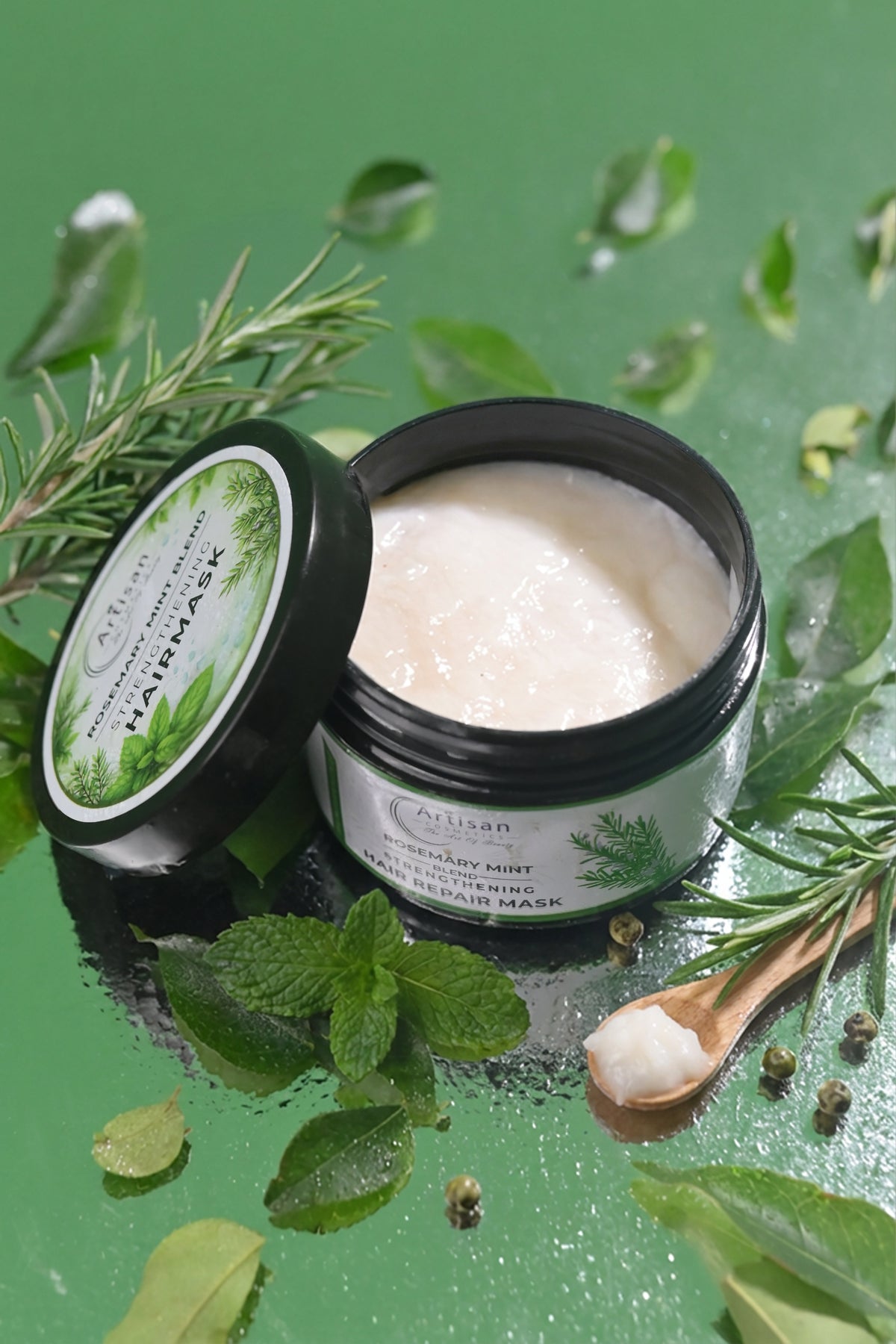 Artisan Rosemary Mint Strengthening Hair Repair Mask