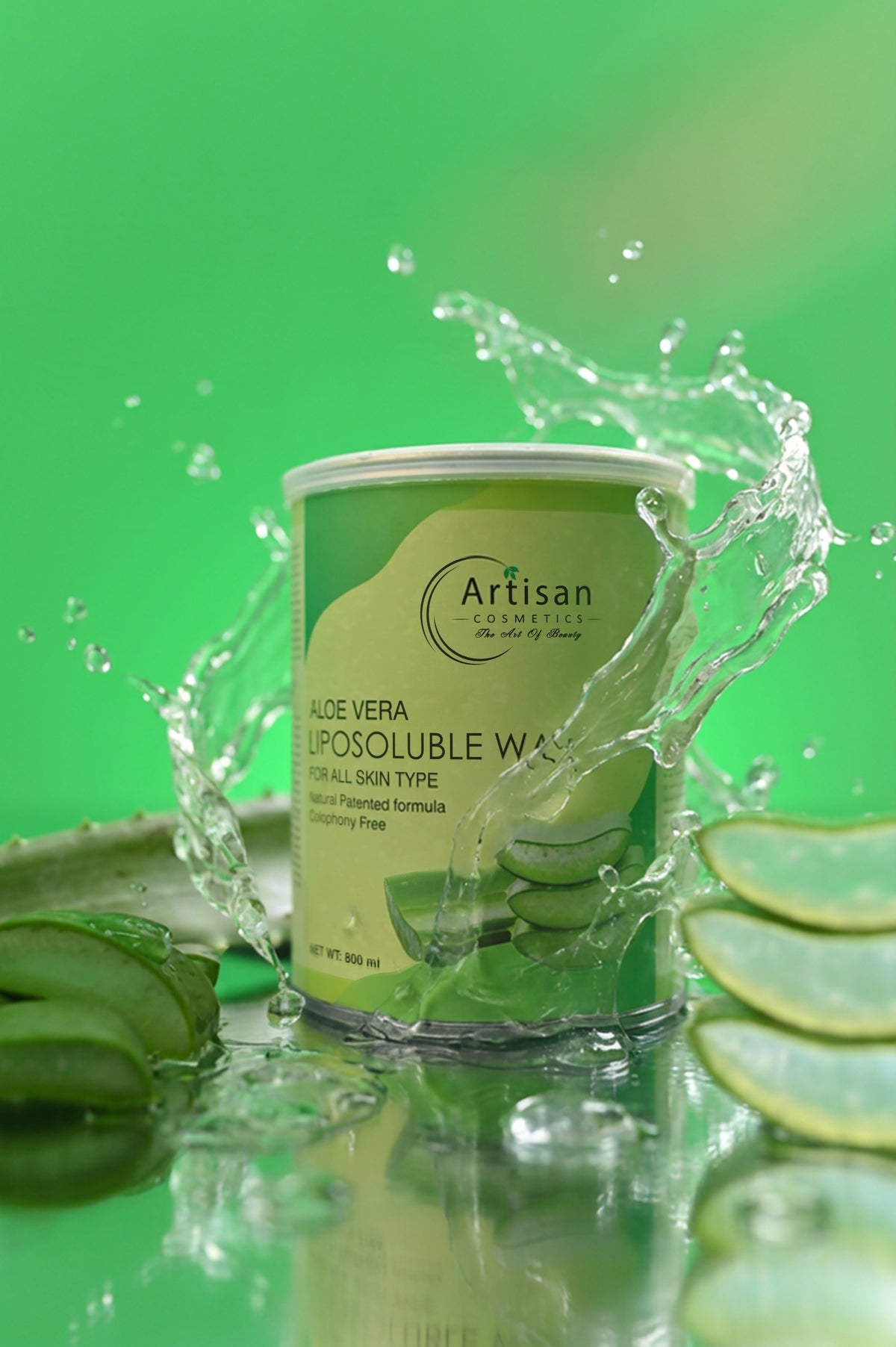 Artisan Aloe Vera Hard Wax – 800 ml