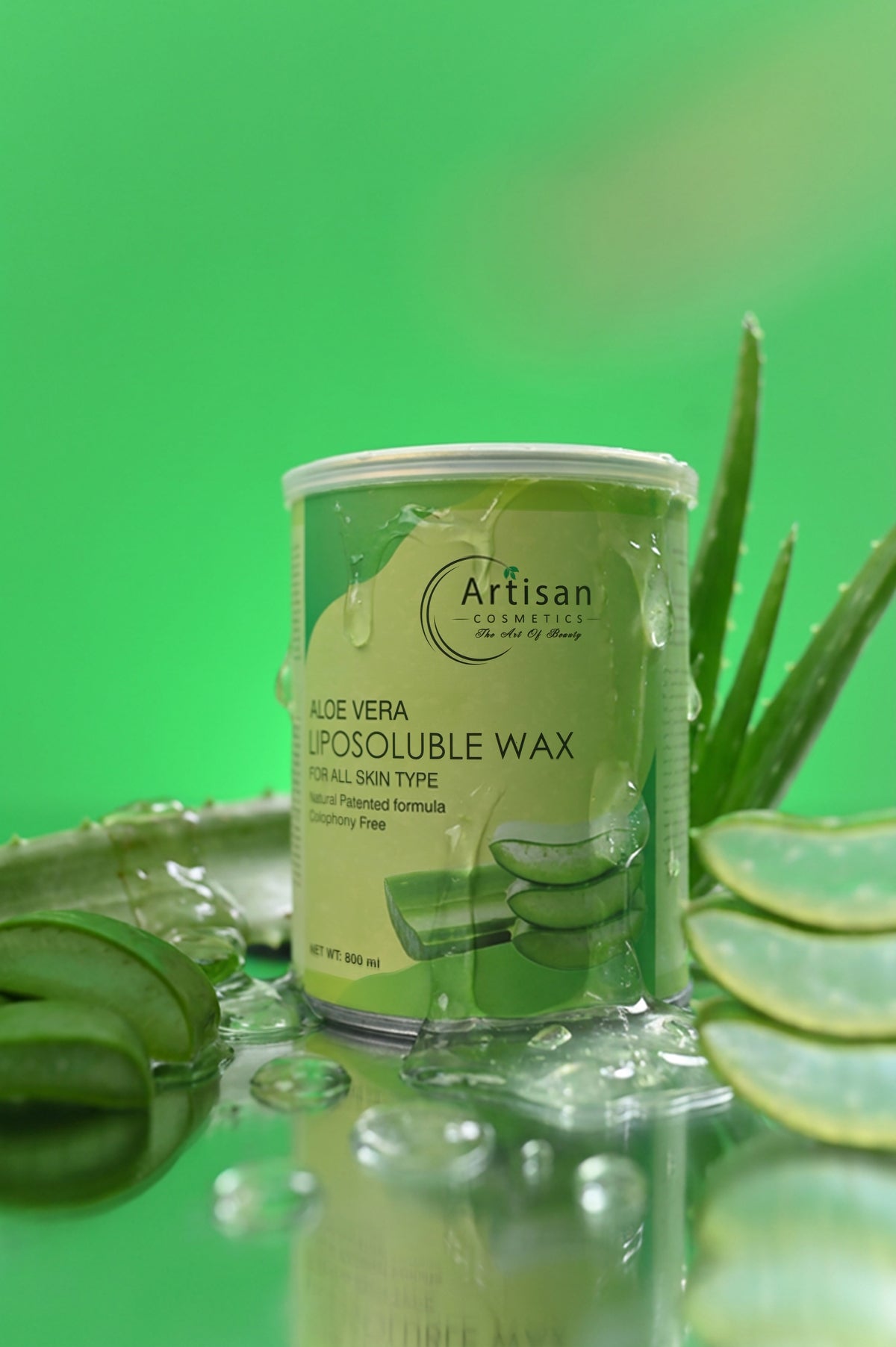 Artisan Aloe Vera Hard Wax – 800 ml
