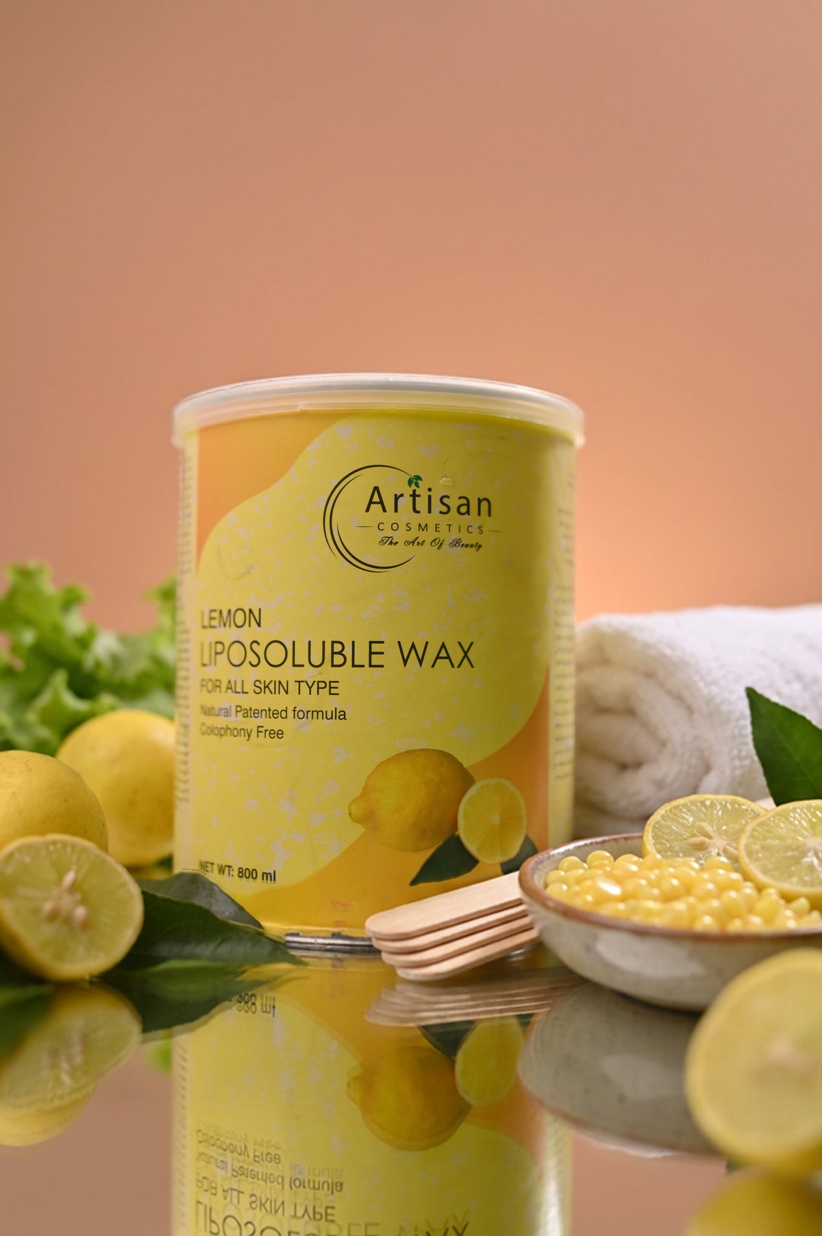 Artisan Lemon Hard Wax – 800 ml